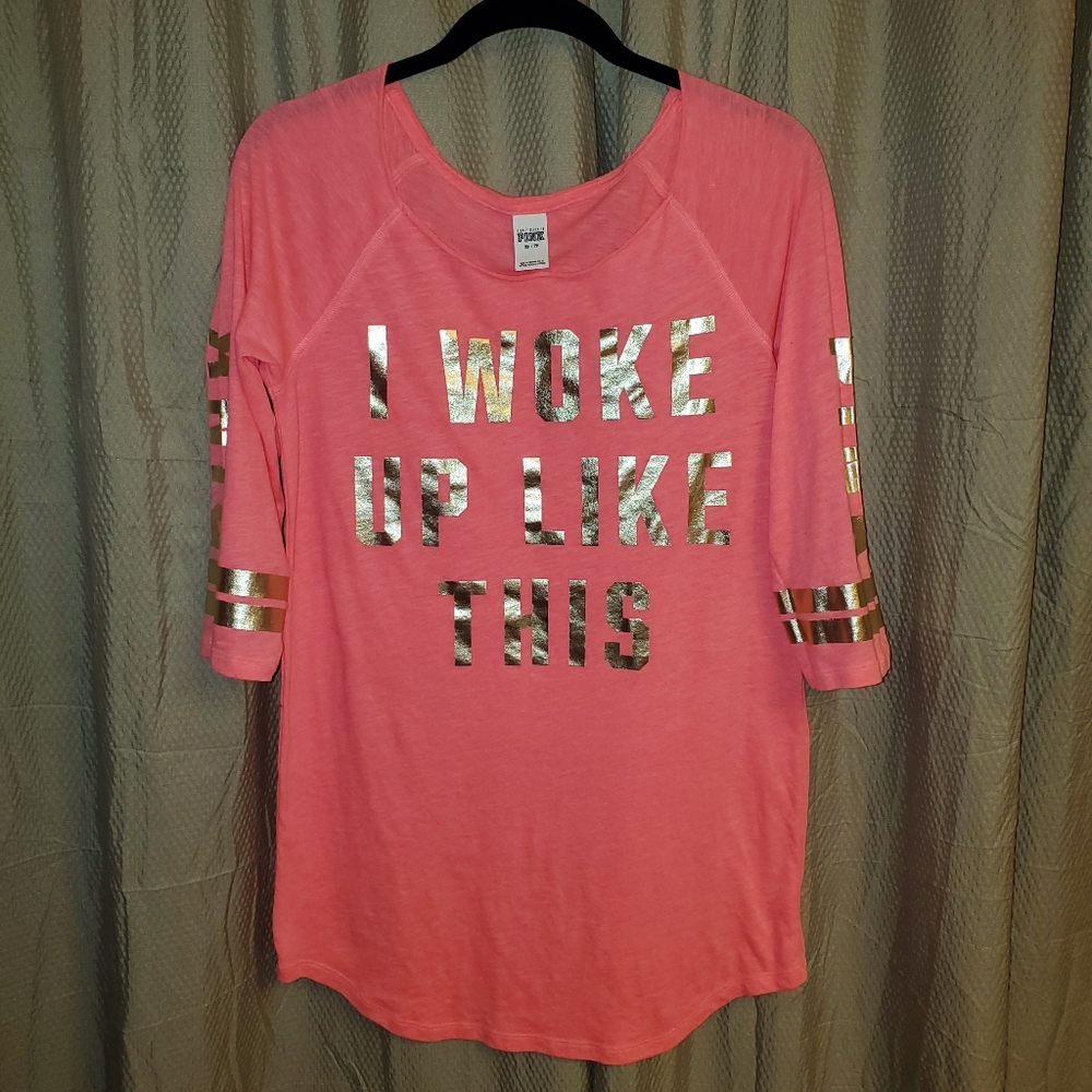 VS PINK SLEEP SHIRT 💗 SMALL